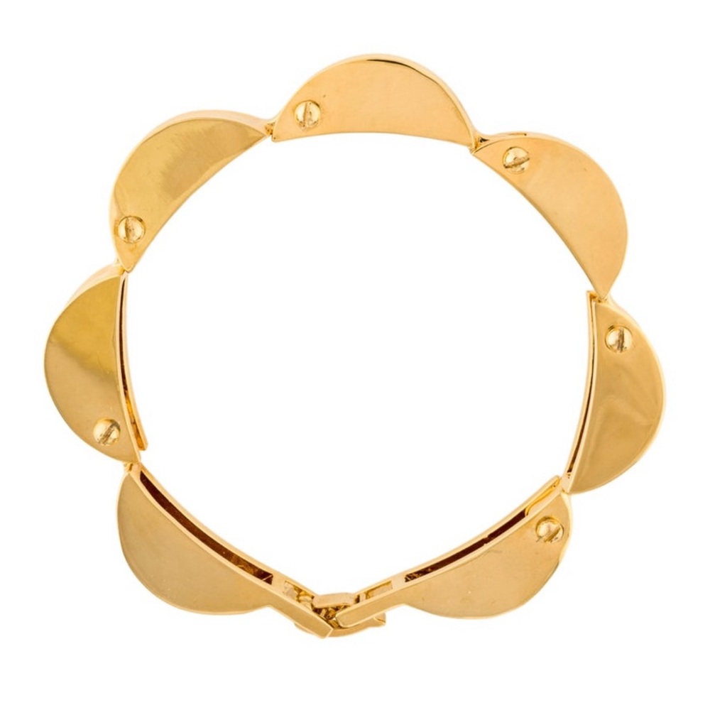 Lele Sadoughi Scalloped Bracelet